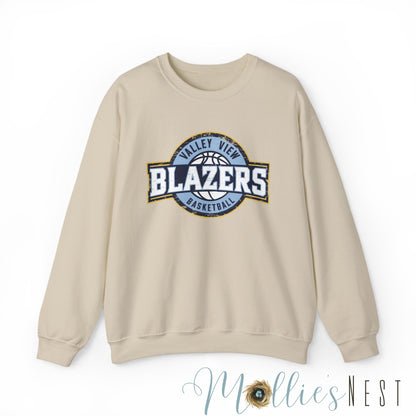 Unisex Heavy Blend™ Crewneck Sweatshirt. Valley View Blazers Basketball