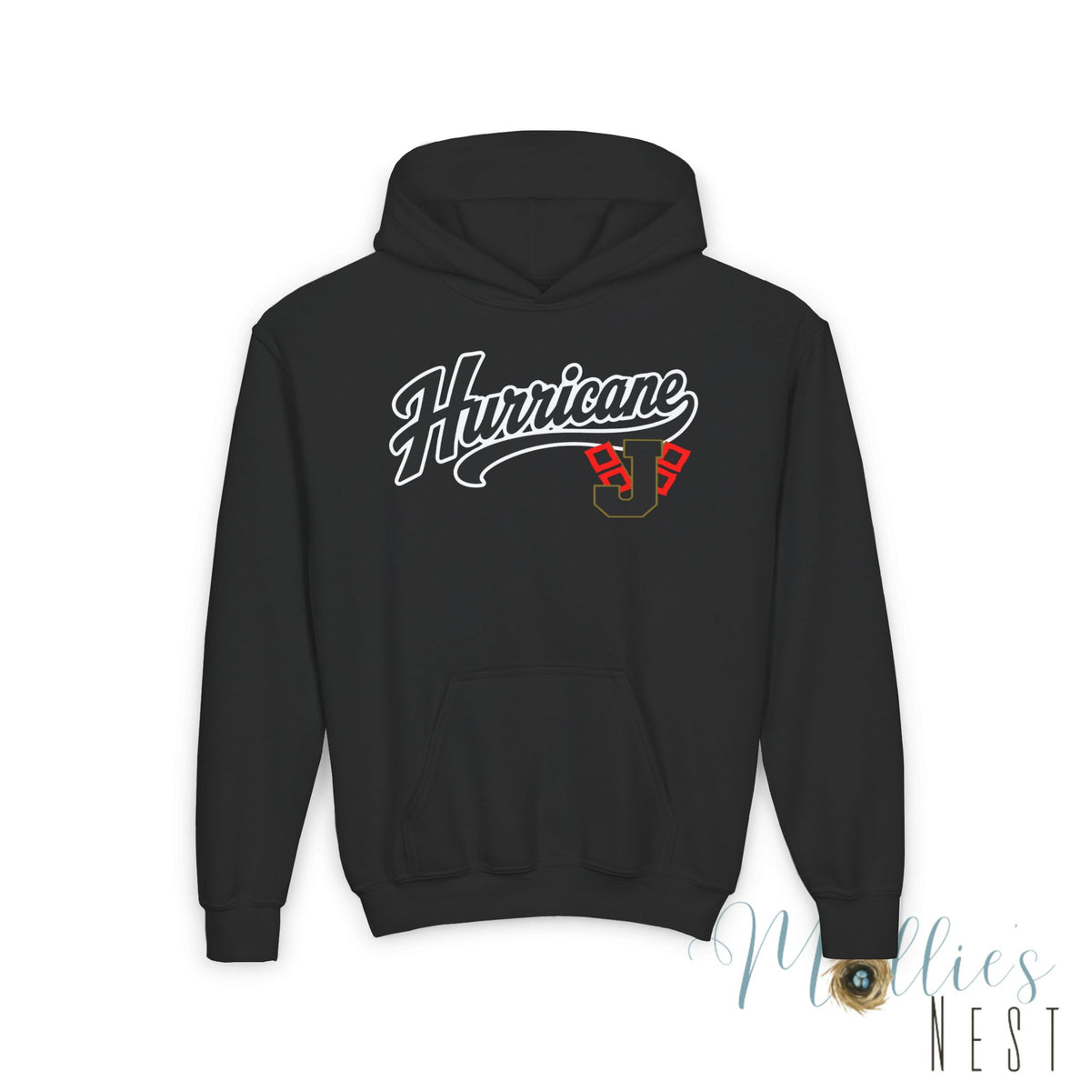 Youth Hoodie - 'Hurricane' Sports Logo Youth Hoodie