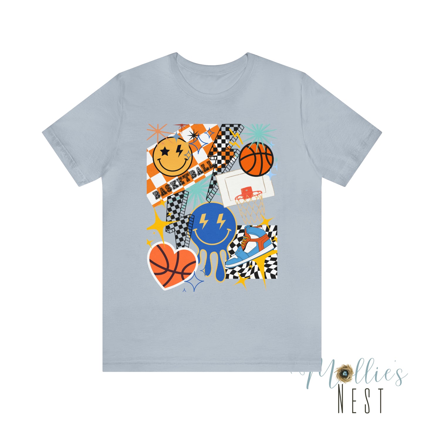 Retro basketball Unisex Jersey Short Sleeve Tee