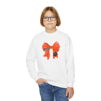 YOUTH. Cougars Bow Sweatshirt
