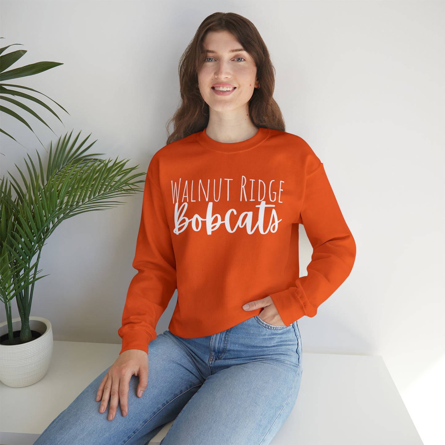 Bobcats Unisex Heavy Blend™ Crewneck Sweatshirt