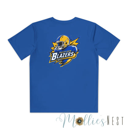 Youth Sports Tee for Blazers Fans. Valley View Football