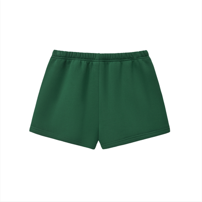 Fleece Drawstring Sweatshorts - Mock Neck Match*