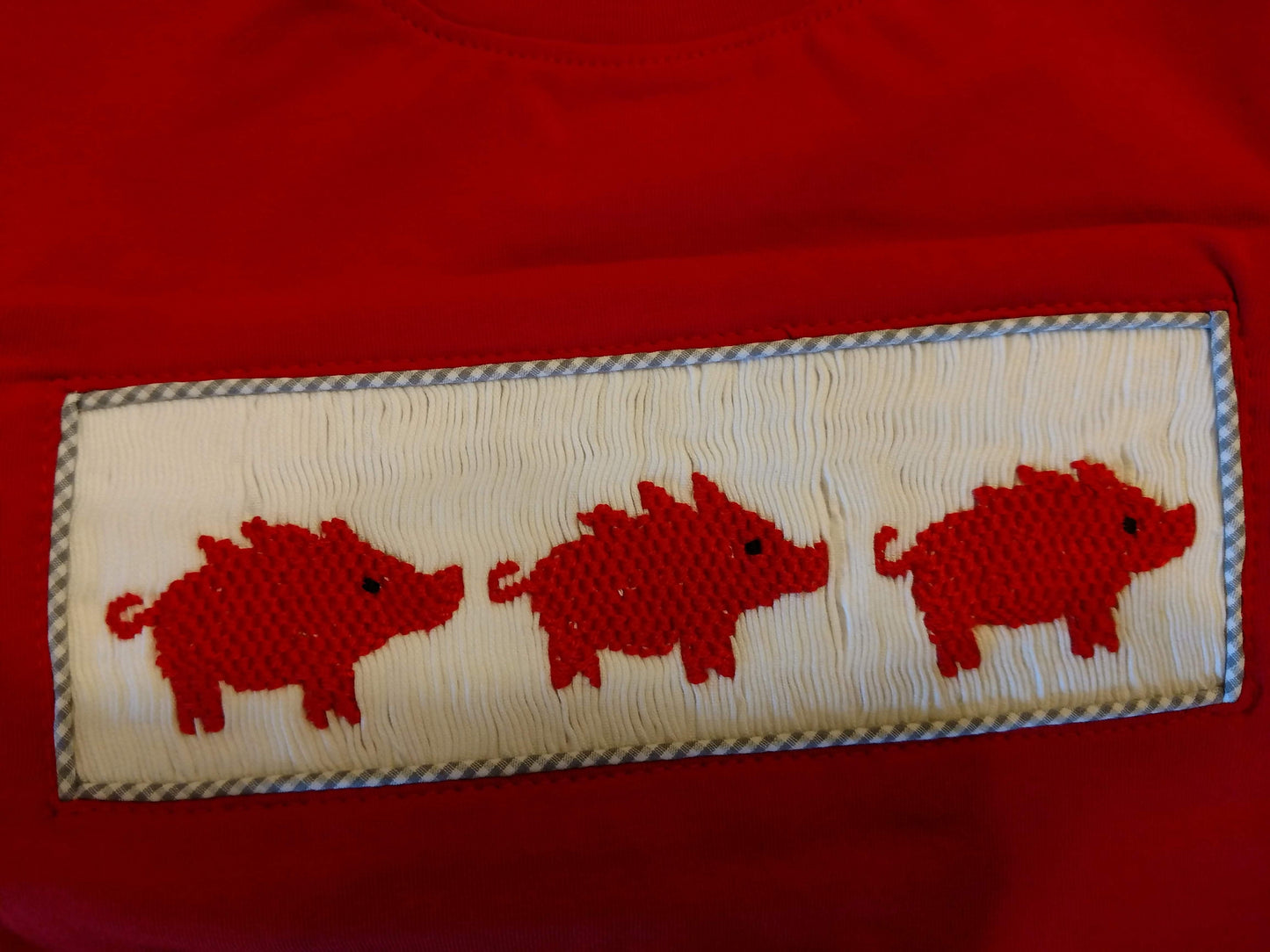 Preorder - Pig Smocked Short Set