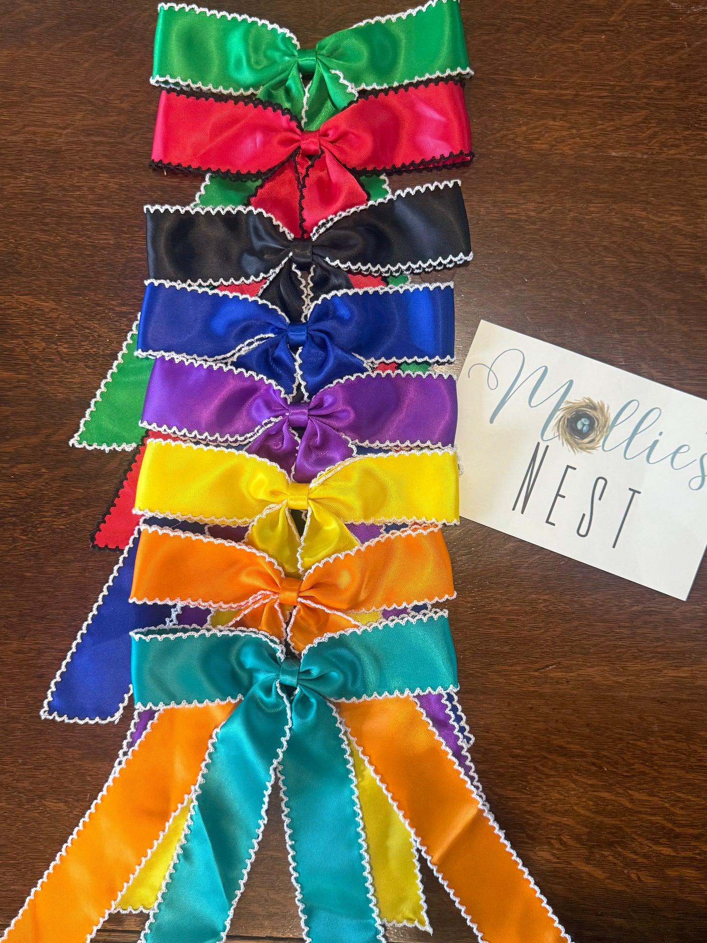 Solid Satin Bows