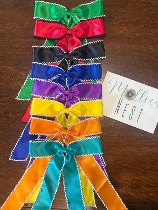 Solid Satin Bows