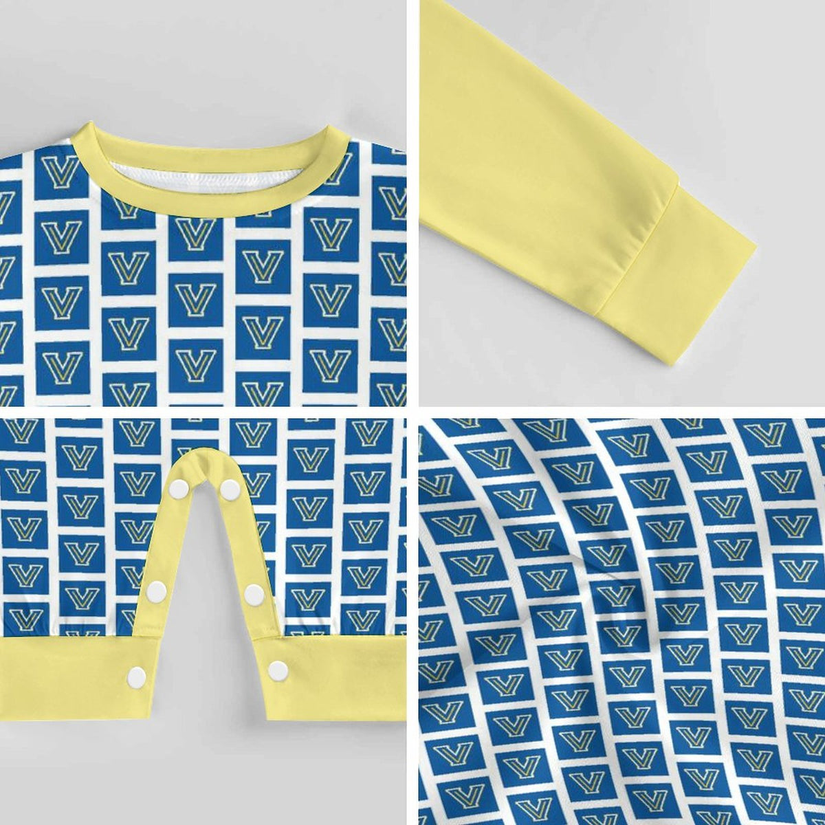 Cotton Long Sleeve Infant Bodysuit (All-Over Printing)