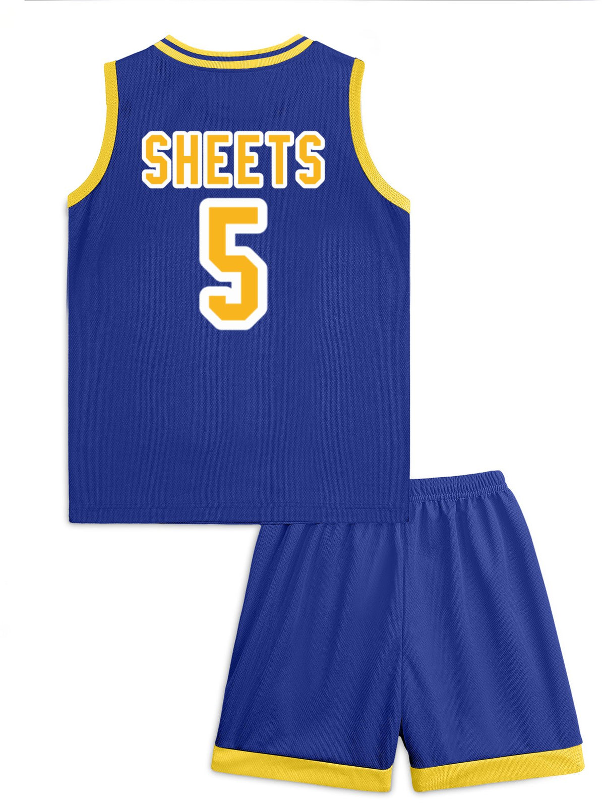 Sheets. CUSTOM Children's Basketball Jersey Set(Dual-sided Printing)