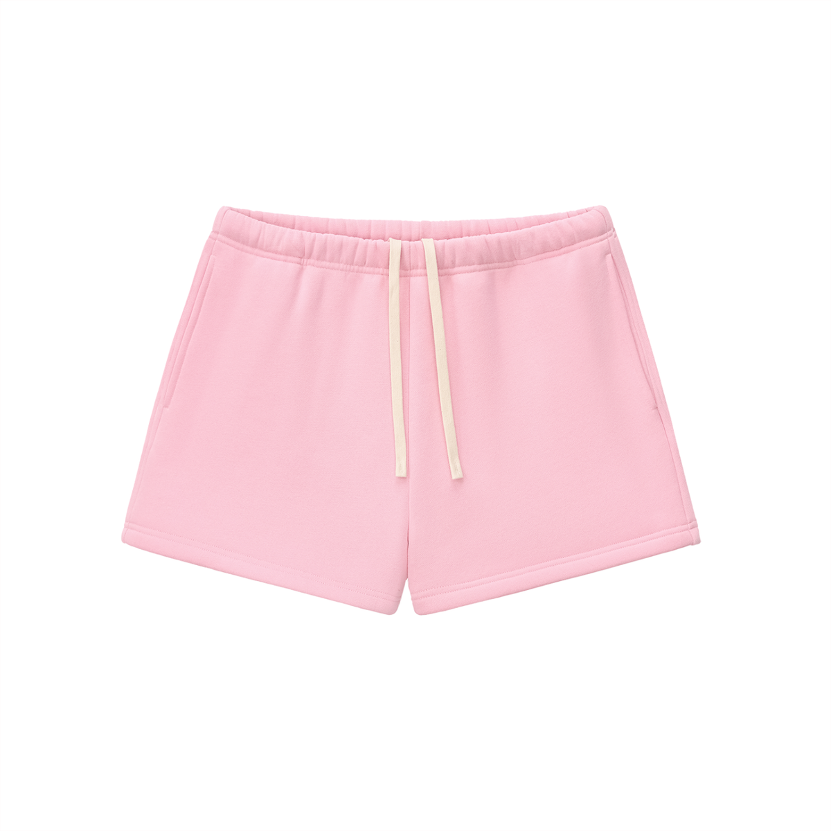 Fleece Drawstring Sweatshorts - Mock Neck Match*