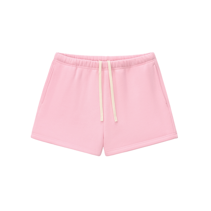 Fleece Drawstring Sweatshorts - Mock Neck Match*