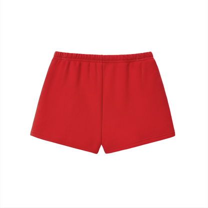 Fleece Drawstring Sweatshorts - Mock Neck Match*