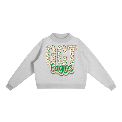 GCT.Eagles - Fleece Mock-Neck Crew Sweatshirt
