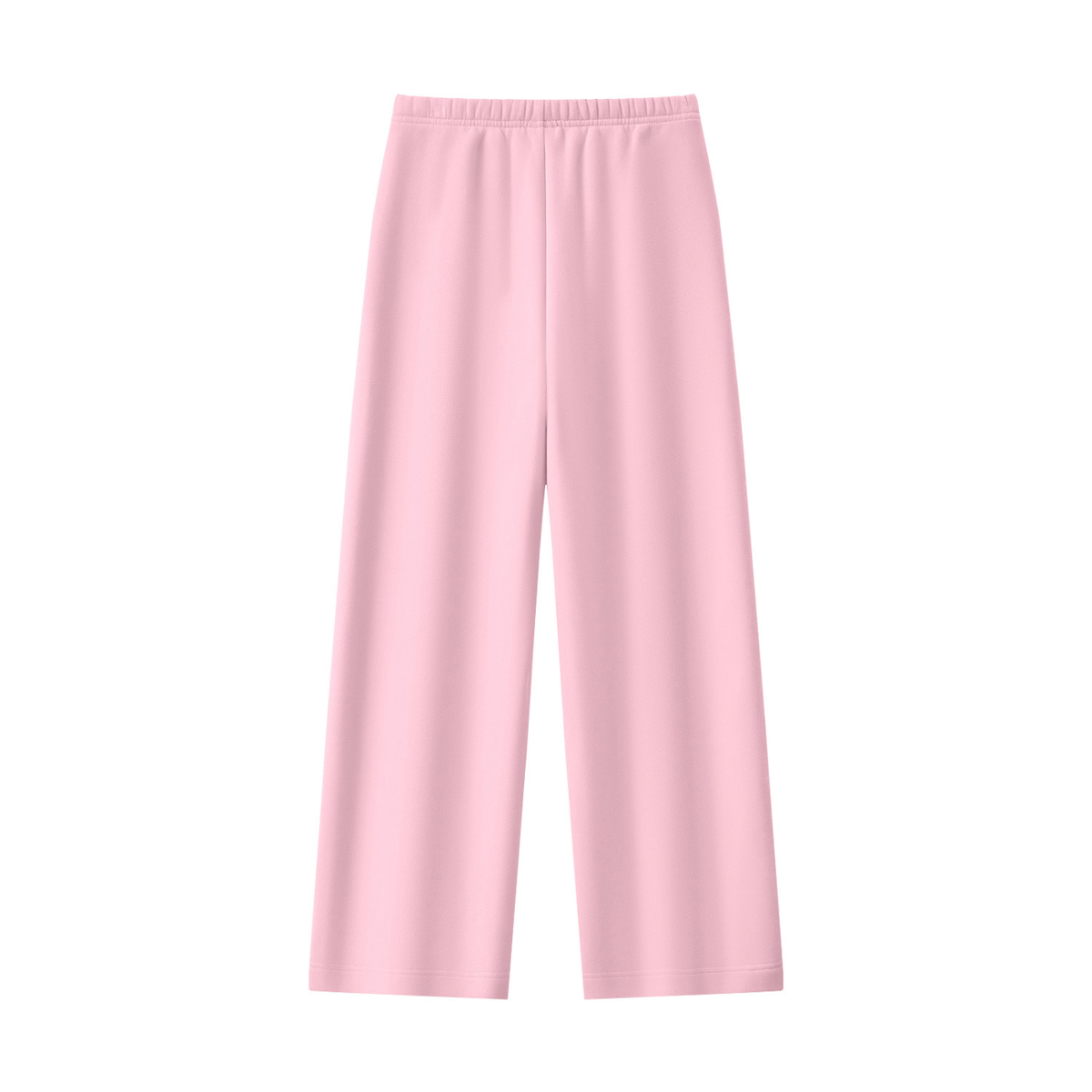 Women's Straight Leg Fleece Sweatpants - Matching Mockneck Set