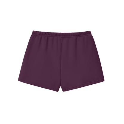 Fleece Drawstring Sweatshorts - Mock Neck Match*