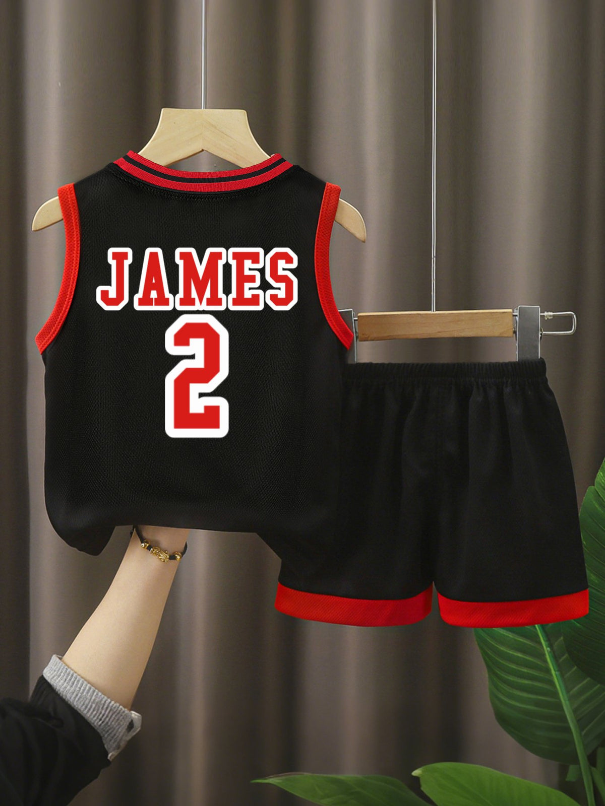 Branson Pirates. CUSTOM - Children's Basketball Jersey Set(Dual-sided Printing)