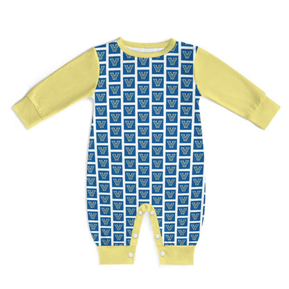 Cotton Long Sleeve Infant Bodysuit (All-Over Printing)