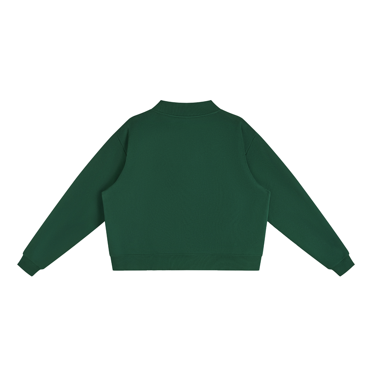 Essential Fleece Mock-Neck Crew Sweatshirt - Ridgefield Christian Warriors