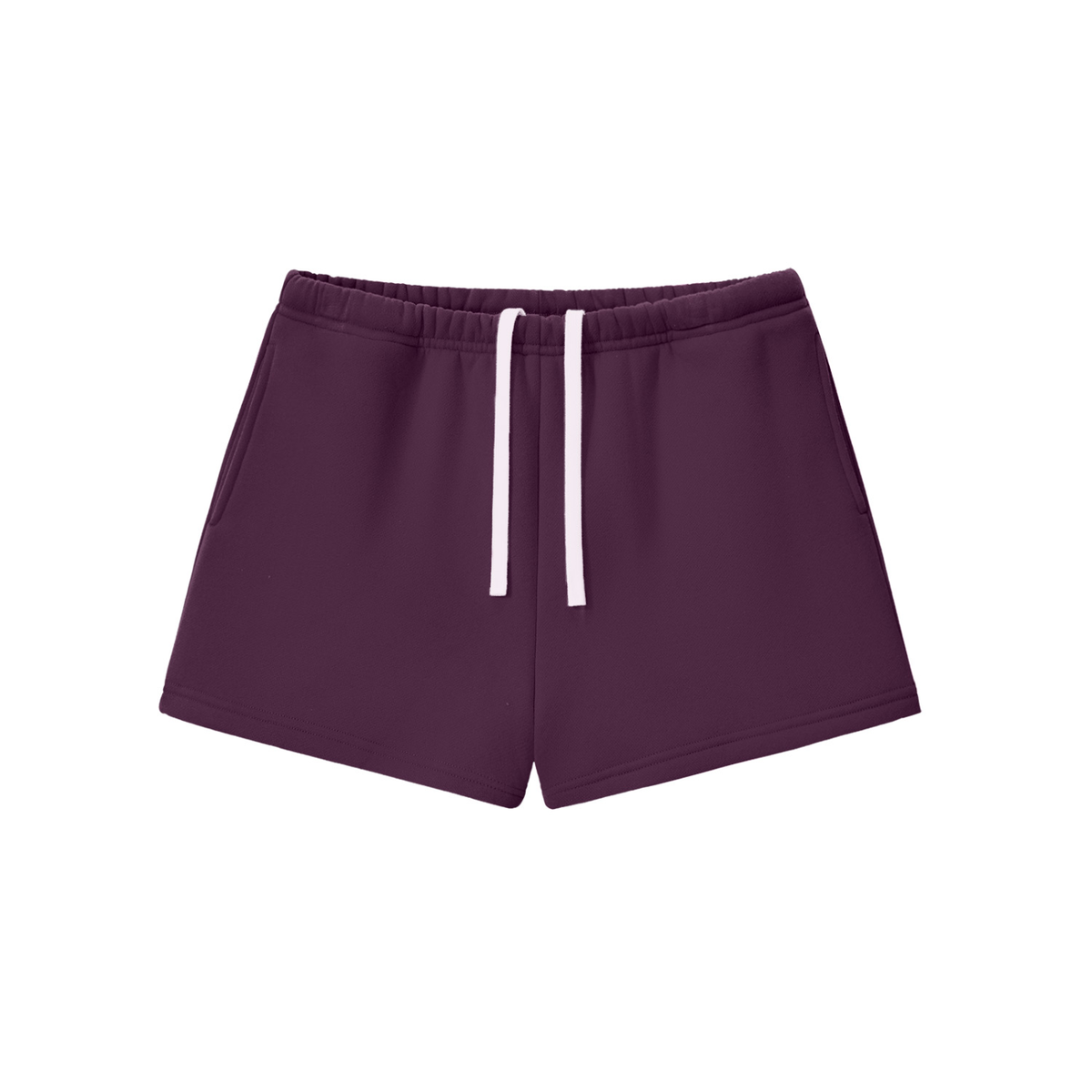 Fleece Drawstring Sweatshorts - Mock Neck Match*
