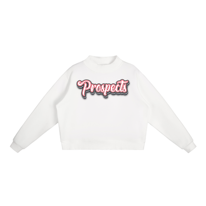 Essential Fleece Mock-Neck Crew Sweatshirt - Prospects