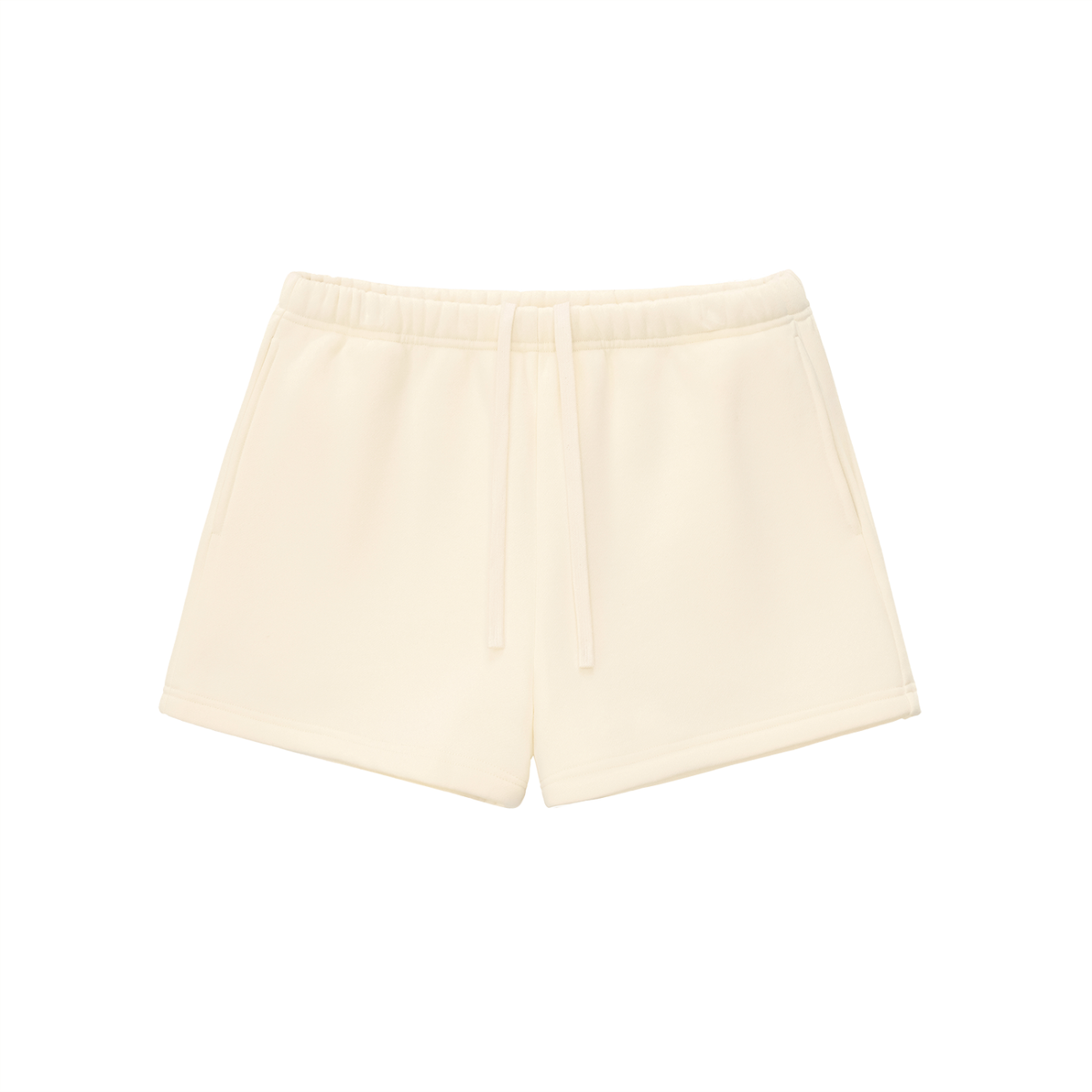 Fleece Drawstring Sweatshorts - Mock Neck Match*