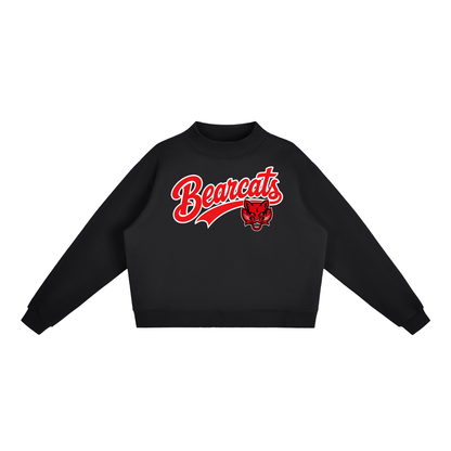 Essential Fleece Mock-Neck Crew Sweatshirt - Brookland Bearcats