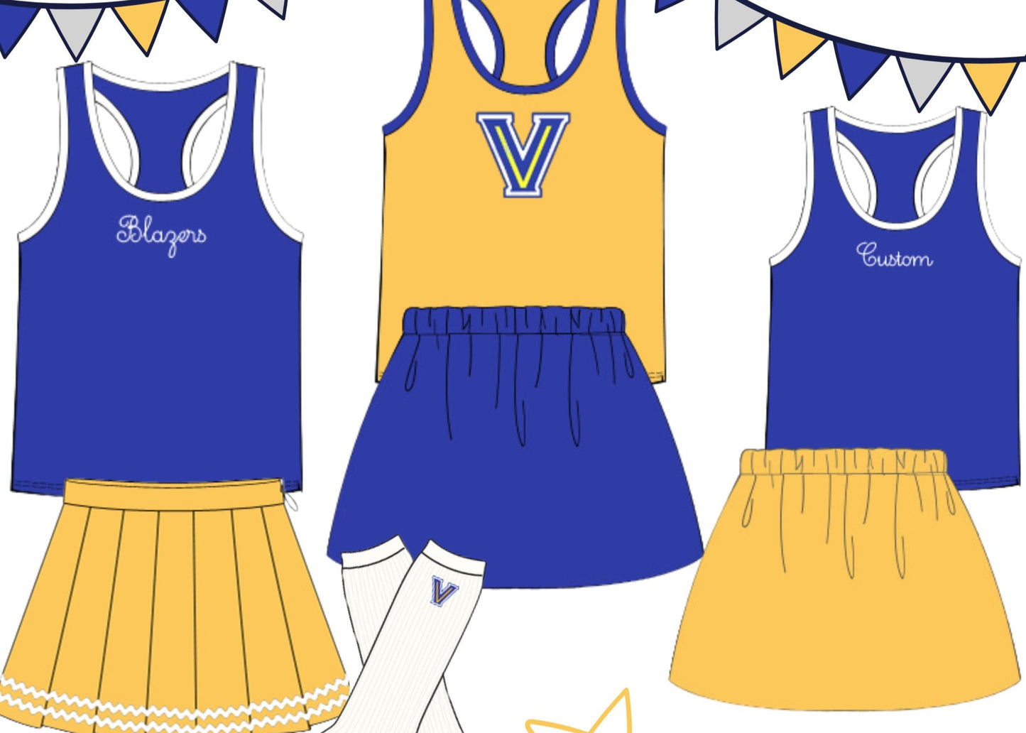 PO6 - Valley View Socks (Embroidered Logo)